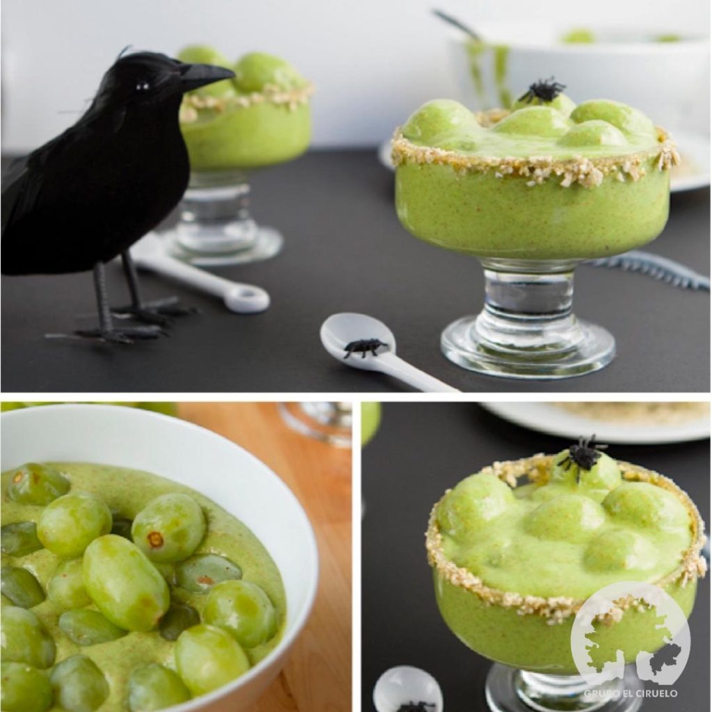 receta-desayuno-halloween-con-uvas