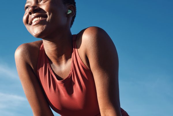 deportista y uvas