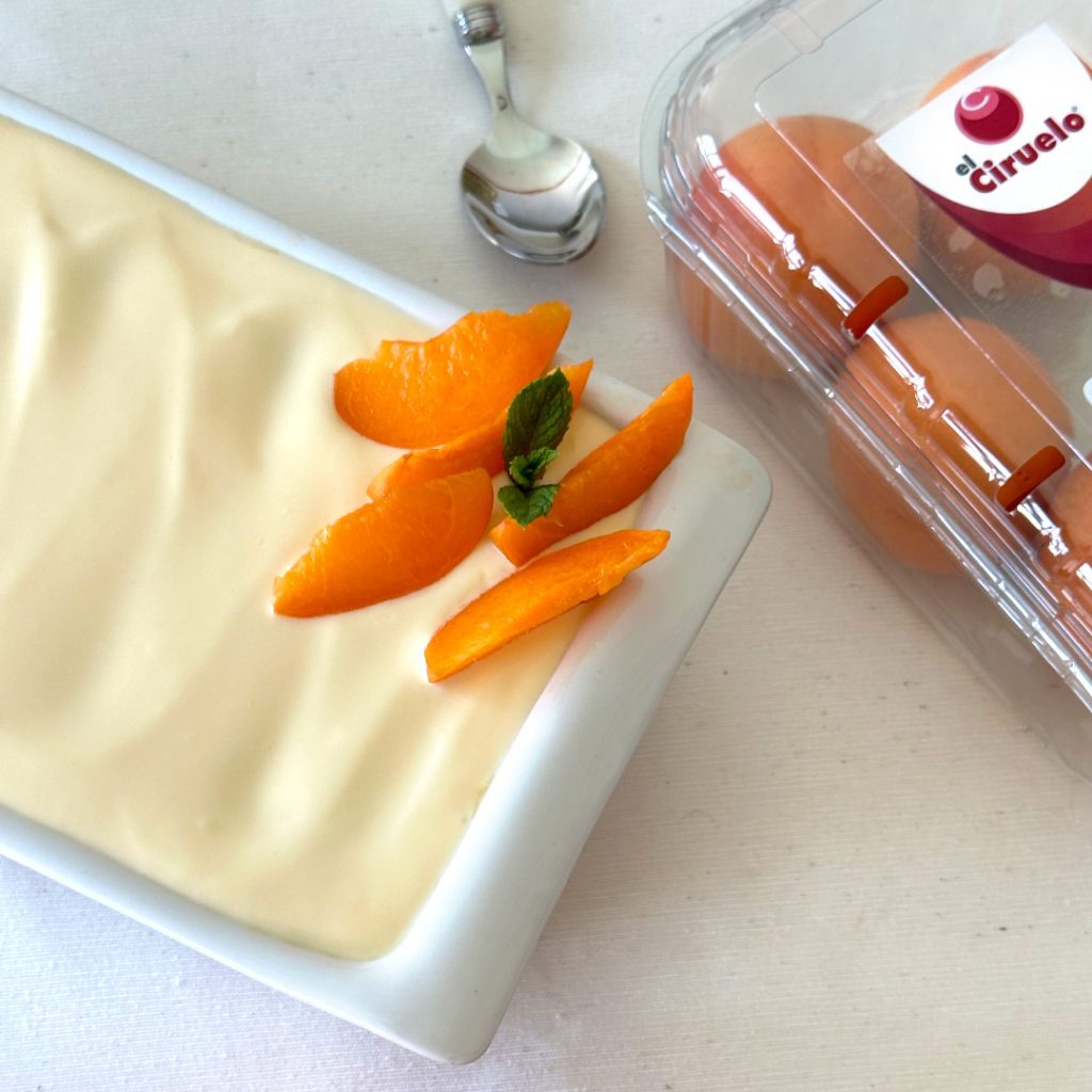 receta tiramisú de albaricoques